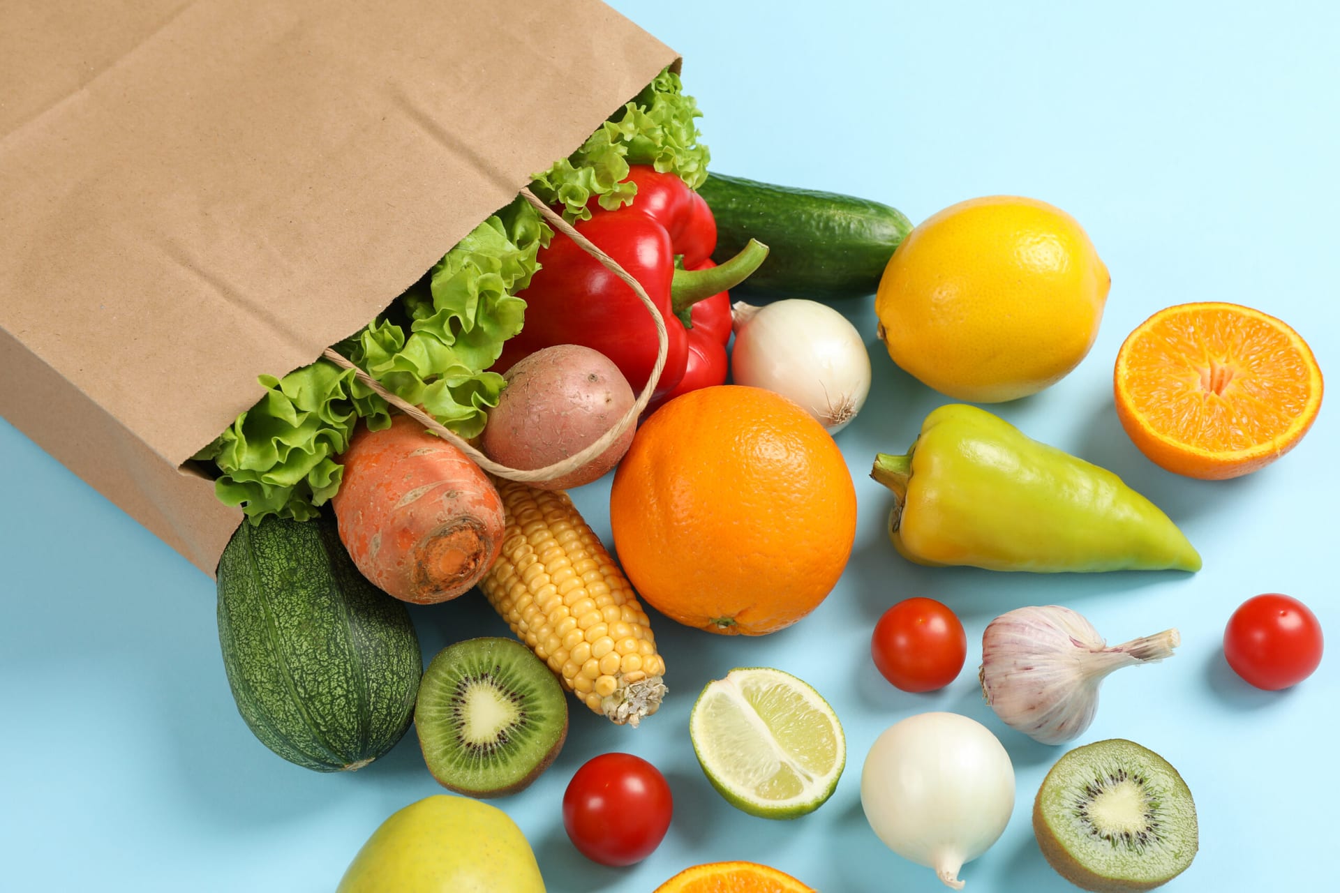 tipos de alimentos saludables