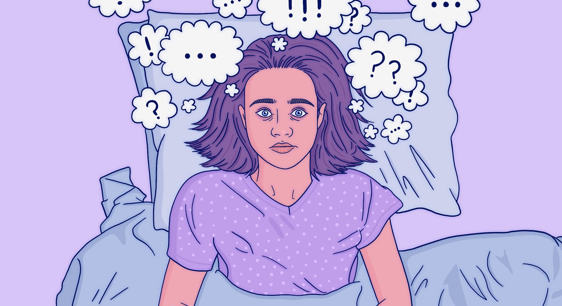 como calmar un ataque de ansiedad en la noche