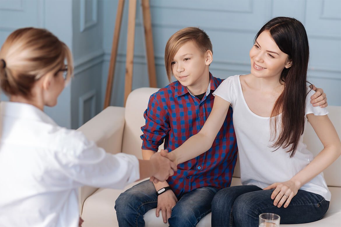 sesión psicológica con adolescentes