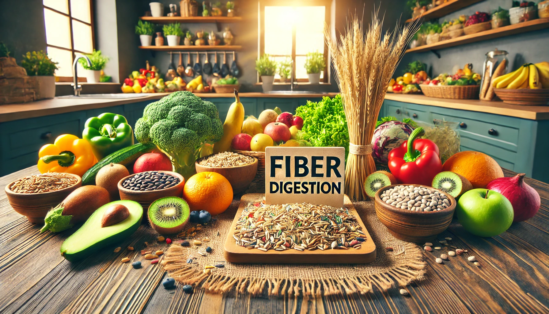 alimentos saludables con fibra