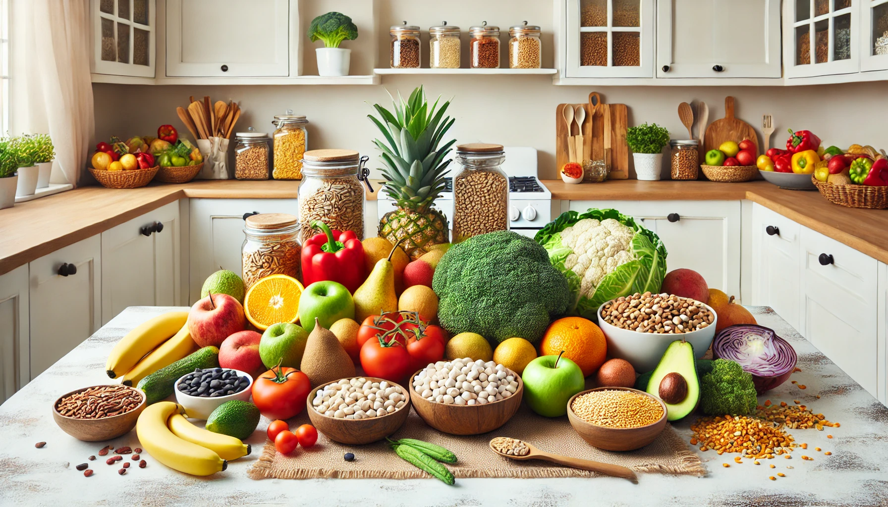 alimentos saludables con fibra